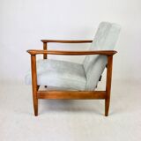 Light Blue GFM-142 Armchair by Edmund Homa, 1970s