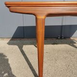 Table en teck avec rallonges par Johannes Andersen
