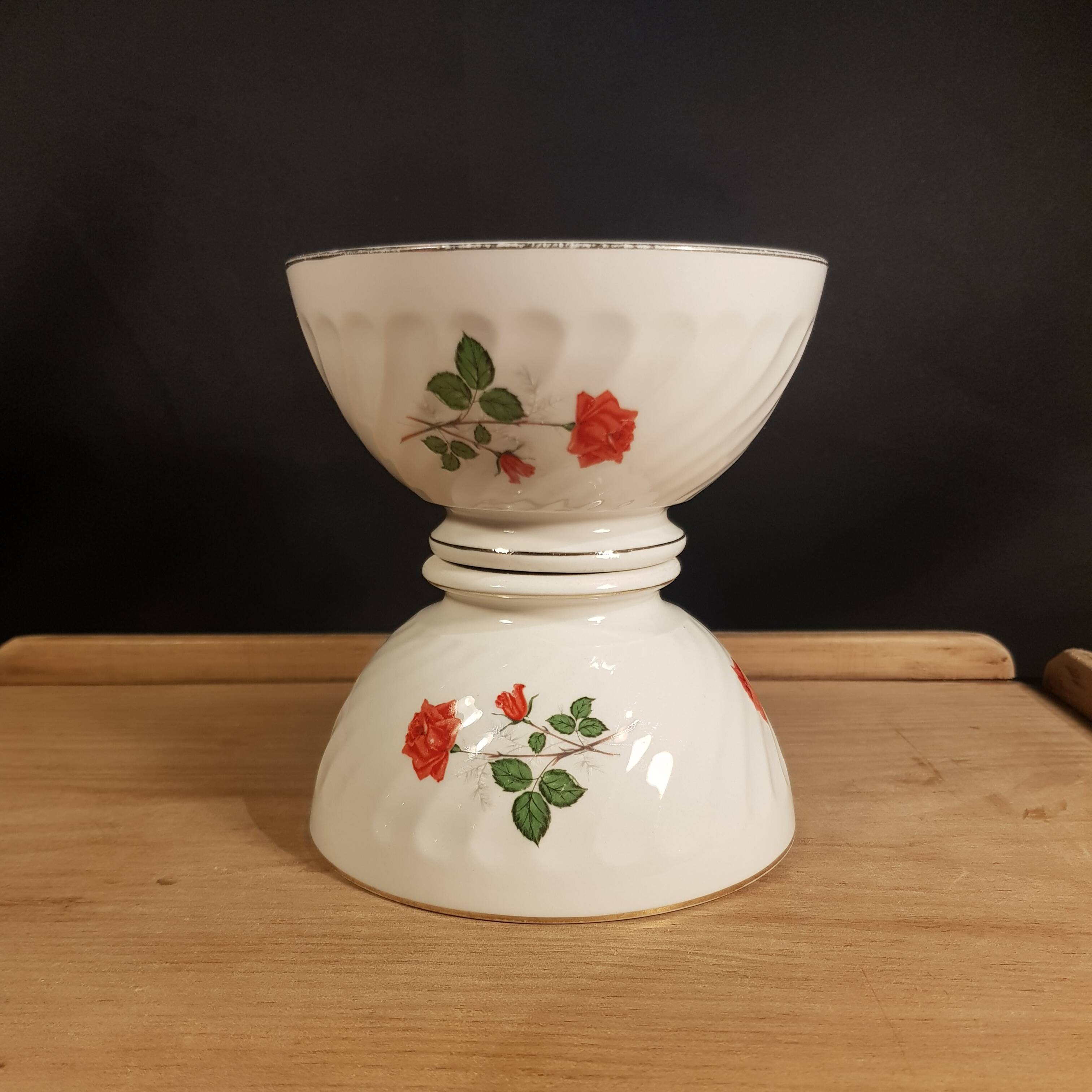 2 Digoin Sarreguemines bowls