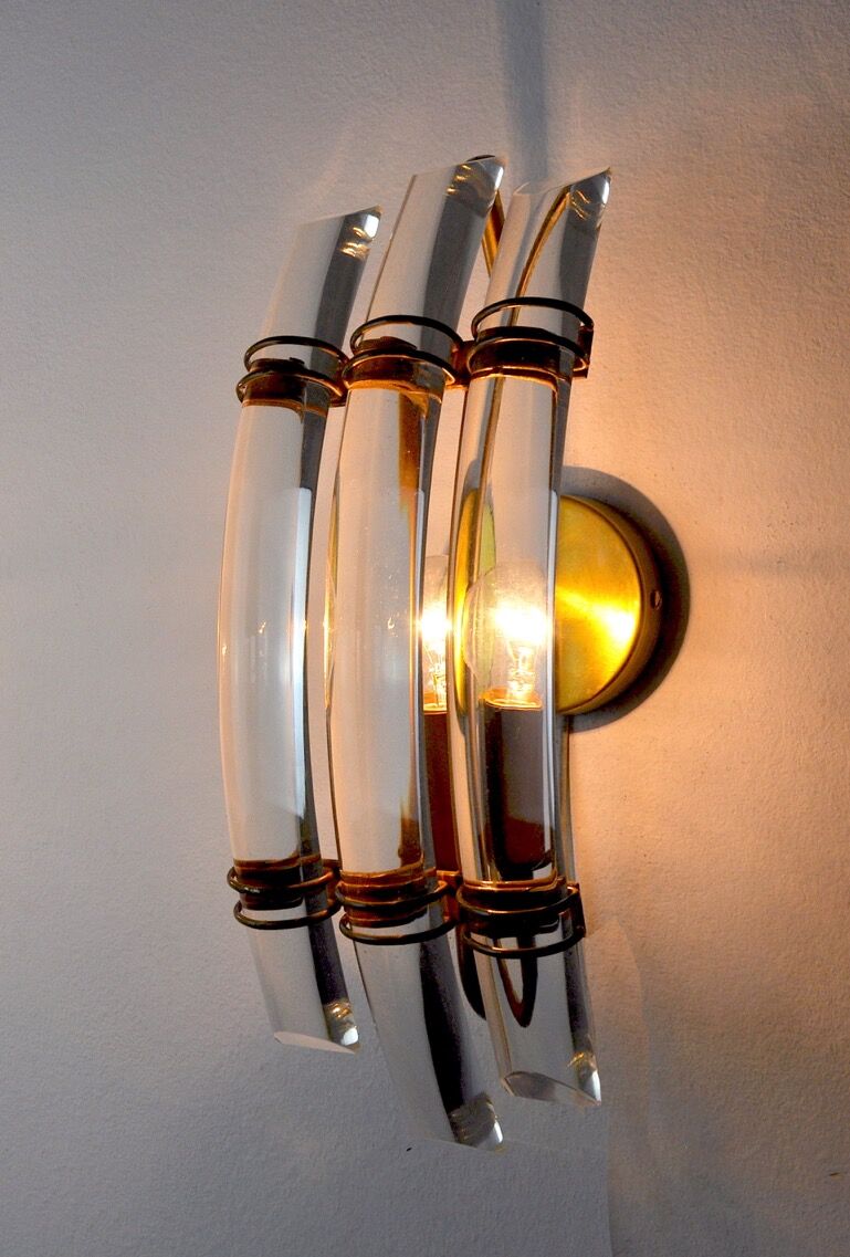 Venini Wall Lamp , Italy, 1970
