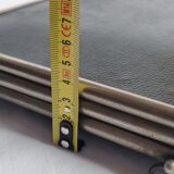 Old triptych barber mirror to pose