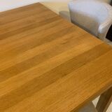 Table in solid chene nordic style