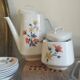 French floral porcelain coffee service