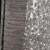 Ceiling lamp in moulded glass by Holophane 1950