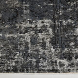 Gray & blue tones distressed carpet 285x187cm