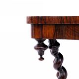 Inlaid table, France, circa 1880. After renovation.