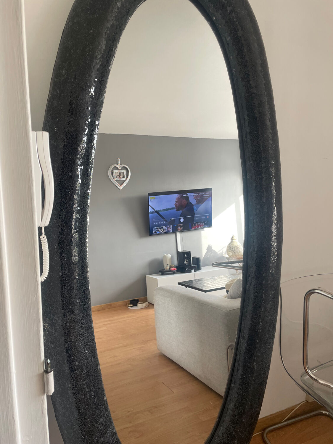 Miroir ovale XXL
