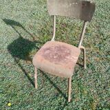 Chaise acier