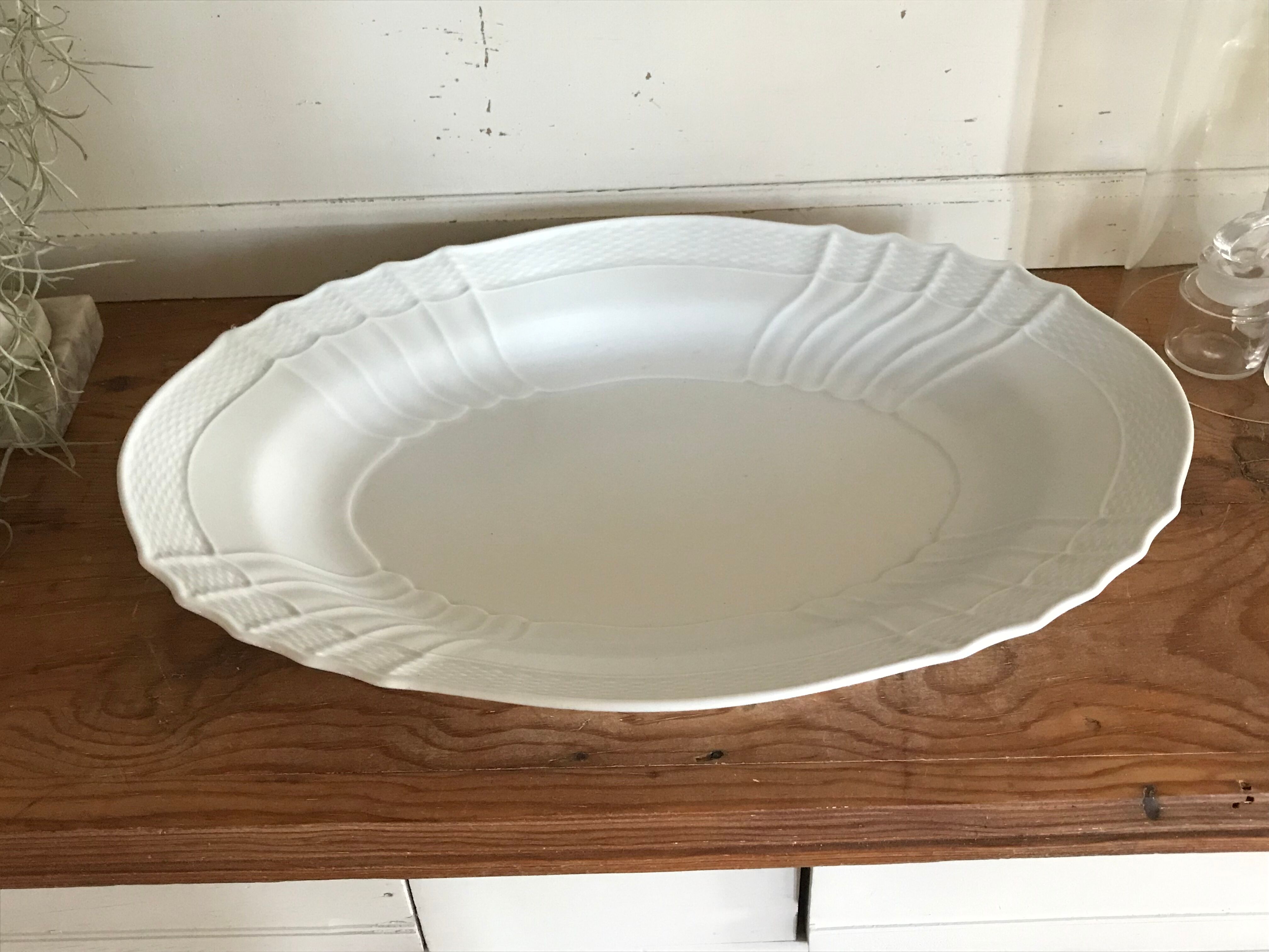 Italian porcelain oval dish