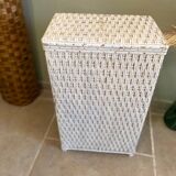 Woven rattan basket