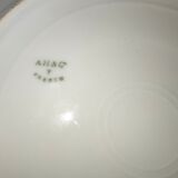 Assiette ancienne en porcelaine Alfred Hache et Cie France