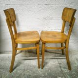 Pair of Thonet bistro chairs