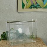 Roche Bobois plexiglass magazine rack 70