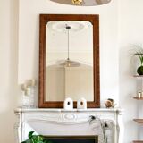 Carved wooden mirror 149x95cm