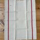 Set of 2 old linen tea towels