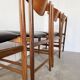 Set of 4 Italian chairs by Gianfranco Frattini.