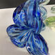 Pair of Murano glass paste candle holders