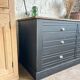 Old trade furniture with black patina