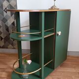 Mini artdeco bar on roulette
