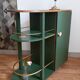 Mini bar artdeco sur roulette
