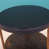 Walnut coffee table, danish design, 1970s, made in denmark