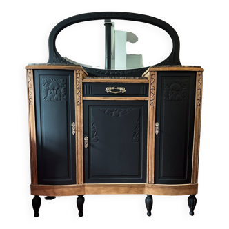 Art Nouveau mirrored sideboard