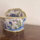 Antique Jardinière Earthenware 19th Century Sèvres Moustiers Macarons Style