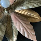 Golden flower applique