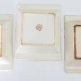 Trio de vide-poches céramique allemande des années 1950