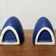 Postmodern minimalist vases from Bel Mondo, Italy, 1980s, set of 2.