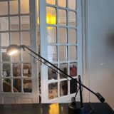 Articulated lamp with balance wheel 80s