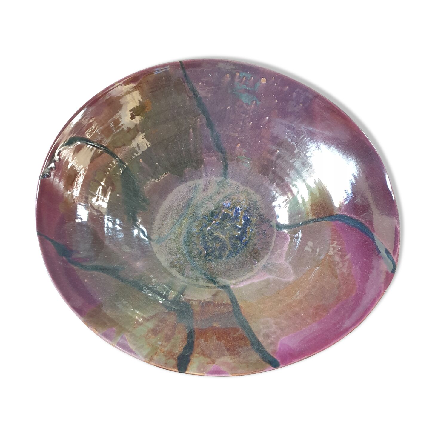 Purple dish