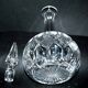 Saint-louis cut crystal carafe baccarat olive diamond bevel decoration 33 cm