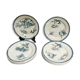Table service 12 old plates iron earth rockery , faience exxonne