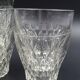 Set of 7 vintage Vereco glasses with diamond tips - around 1960