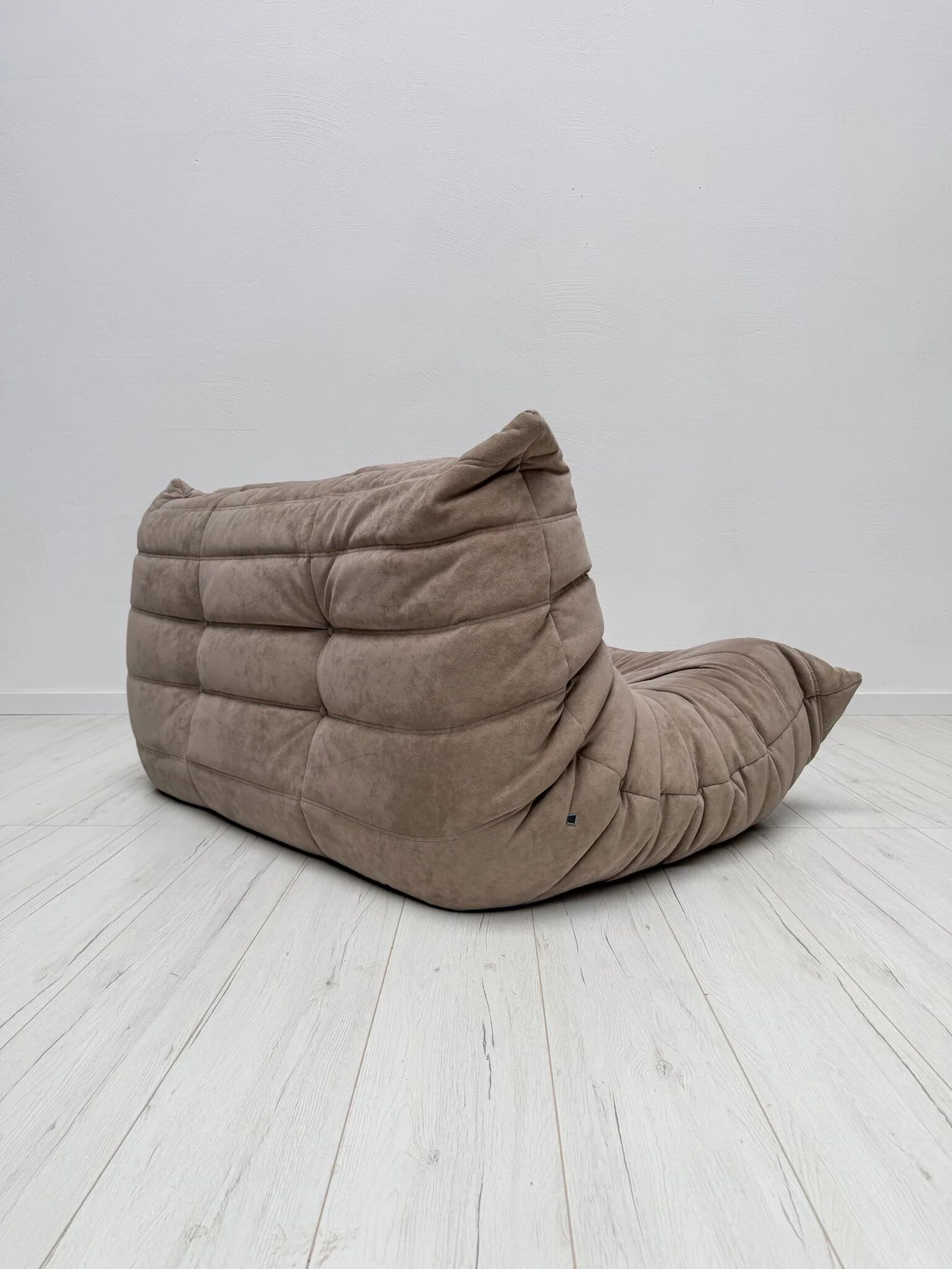1990s vintage original Alcantara Togo 2-seater by Michel Ducaroy for Ligne Roset