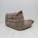 1990s vintage original Alcantara Togo 2-seater by Michel Ducaroy for Ligne Roset