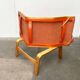 Mid-century modern Pulkka lounge chair by Ilmari Lappalainen for Asko, 1960s.