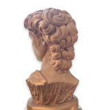 Bust David in plaster