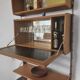 Teak bar cabinet Ergo, Vintage Scandinavian 1960s