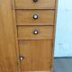solid wood buffet, compass feet