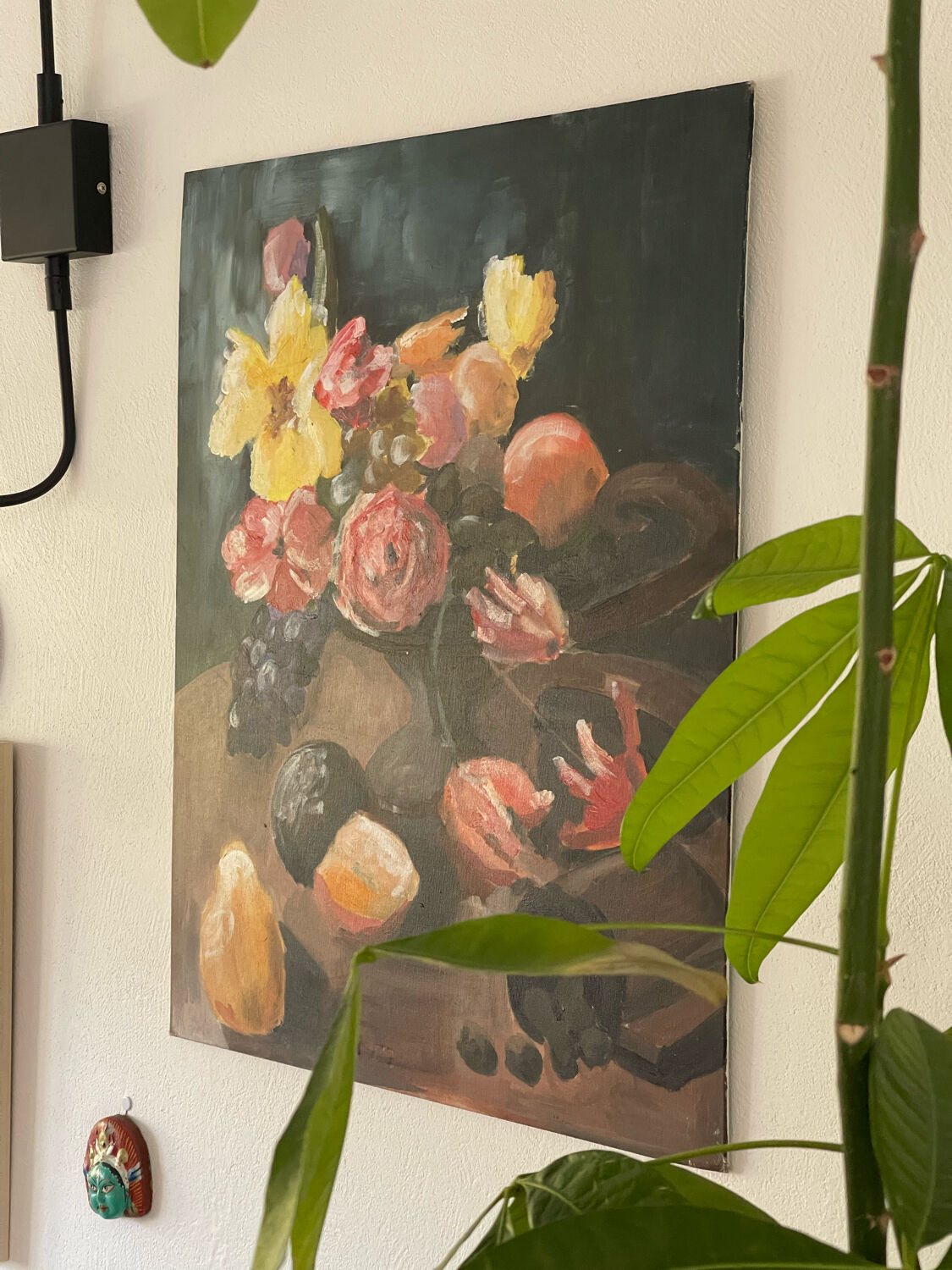 Table - still life flowers