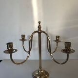 Scandinavian brass chandelier