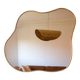 Abstract Organic Brass Mirror