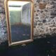 Louis Philippe period gilded wooden mirror