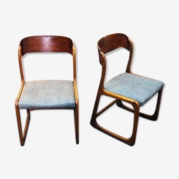 Chairs sled Baumann