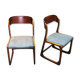 Chaises traîneau Baumann