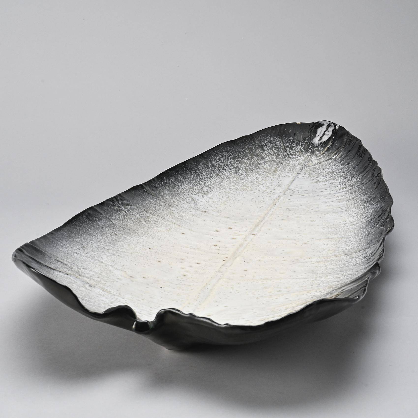 Large ceramic dish by Pol Chambost, France 1955
