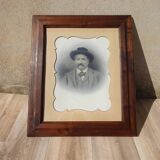 Framed portraits from 1911, 53/63 cm, both