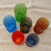 Set of 6 Geoffrey Baxter glasses